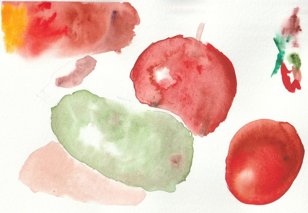 Mes premiers essais en aquarelle