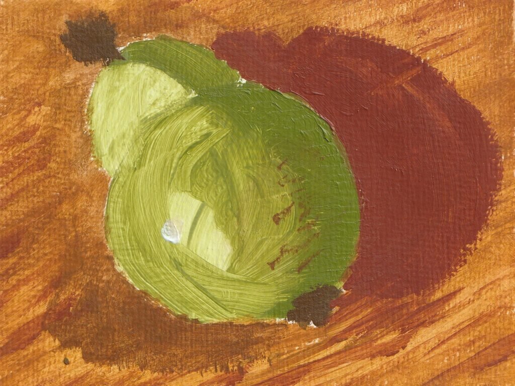 Ma première peinture avec de l'acrylique